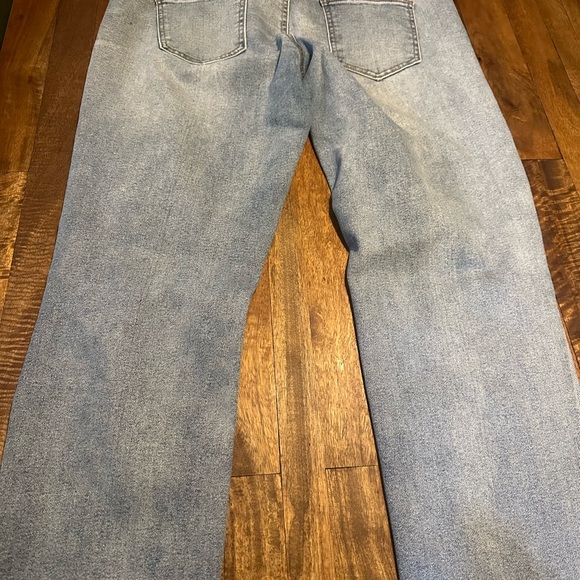 Maternity Jeans 👖 Time and Tru excellent condition size 12-14. Straight leg - Picture 4 of 10